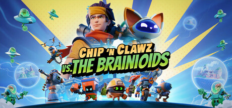 脑怪来袭！脑晶保卫战/Chip ‘n Clawz vs. The Brainioids-MMGAMER-专注单机游戏试玩及正版推荐!